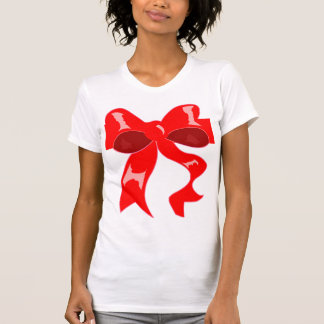 T-shirt "Déroulez avec soin"--Réservoir d'arc de Noël