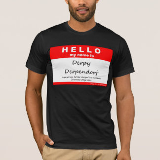 T-shirt Derpy Derpendorf