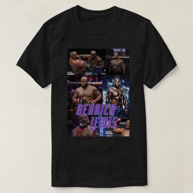 T-shirt Derrick Lewis MIXED MARTIAL ART Classic T Shirt (Design devant)