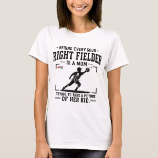 T-shirt Derrière chaque bon voltigeur de droite se cache u