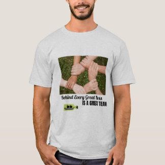 T-shirt Derrière chaque grand patron est une grande équipe