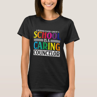 T-shirt Derrière Chaque Grande École, Il Y A Un Conseiller