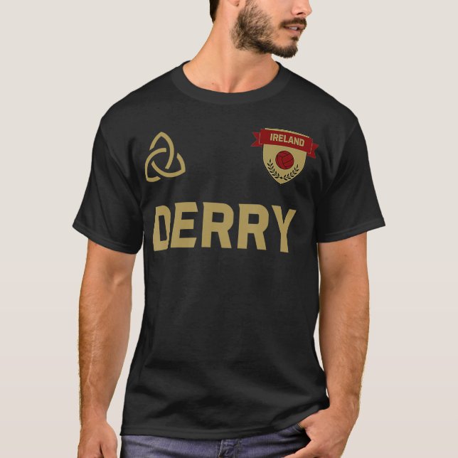 T-shirt Derry Gaelic Jersey (Devant)