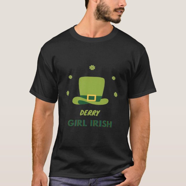 T-shirt Derry Irish For (Devant)