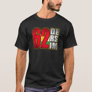 T-shirt Dersim 62 Drapeau Kudish Dersim Tunceli Der Kurdis