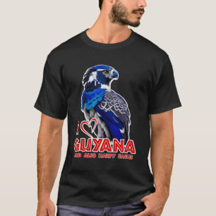 T-shirt Des Ailes Majestueuses Célébrant La Guyane Et Les 