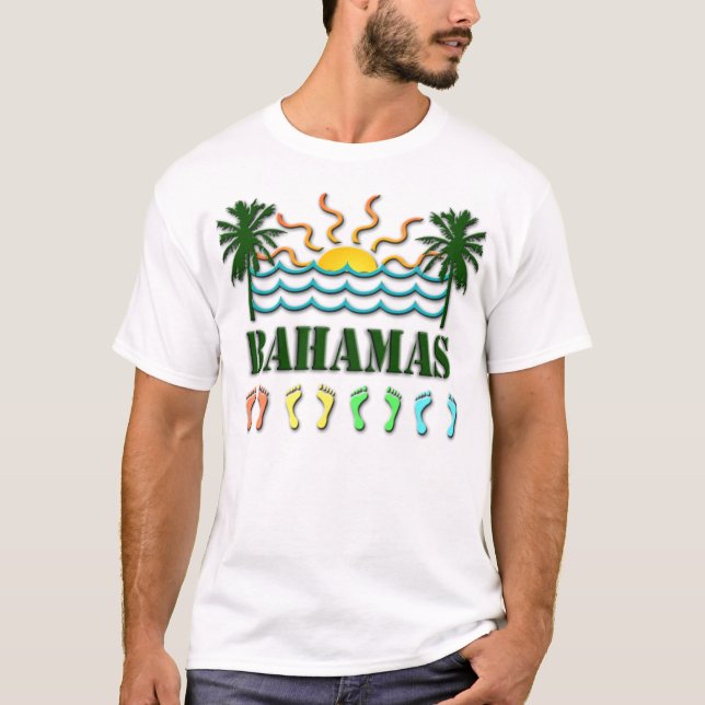 T-shirt des Bahamas (Devant)