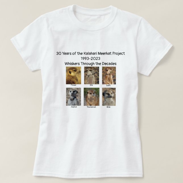 T-shirt des baleiniers à travers les décennies (Design devant)