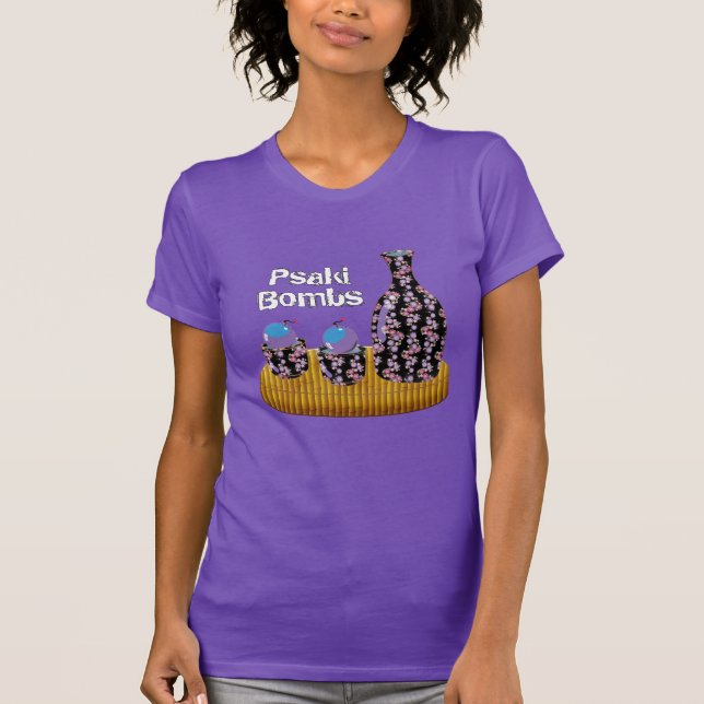 T-shirt des bombes de Psaki (Devant)