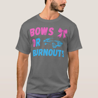 T-shirt Des Bows Ou Des Burnouts Révéler Le Sexe Fête Du B