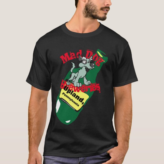 T-Shirt des brasseries Mad Dog (Devant)