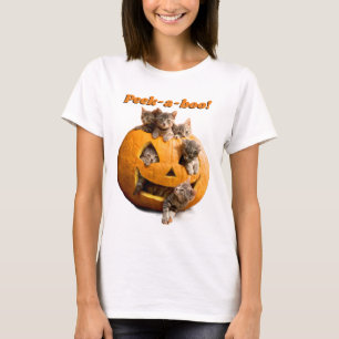 T-shirt Des chatons à Jack-o-Lantern