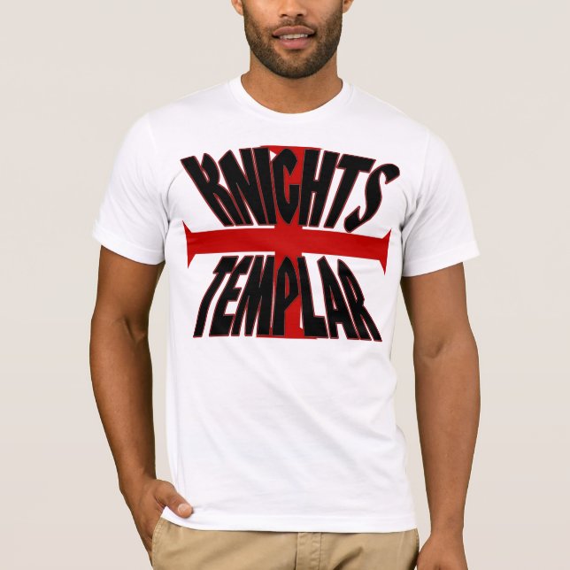 T-SHIRT DES CHEVALIERS TEMPLAR (Devant)