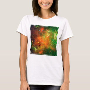 T-shirt Des Clusters D'Étoiles Dans La Nebula Nord-América