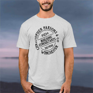 T-shirt des consultants en bâtiment