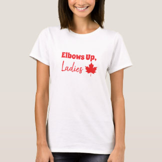 T-shirt Des Coudes, Mesdames ! Milice canadienne de la mén