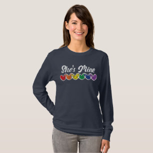 T-shirt Des couples gays qui correspondent à la LGBT Elle