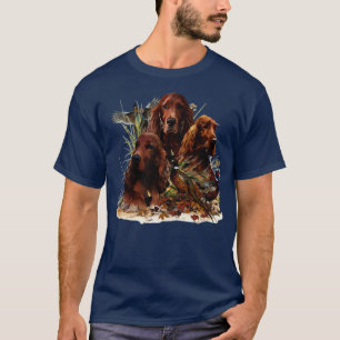 T-shirt Des couteaux irlandais avec faisans