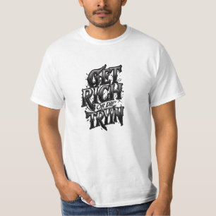T-shirt « Des créations uniques faites juste pour vous. »
