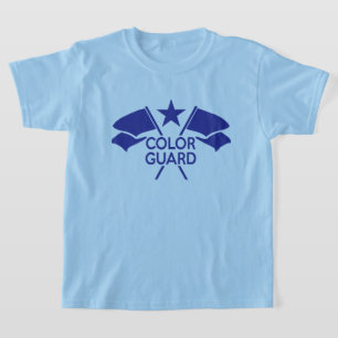 T-shirt des drapeaux croisés du cavalier de la Gar