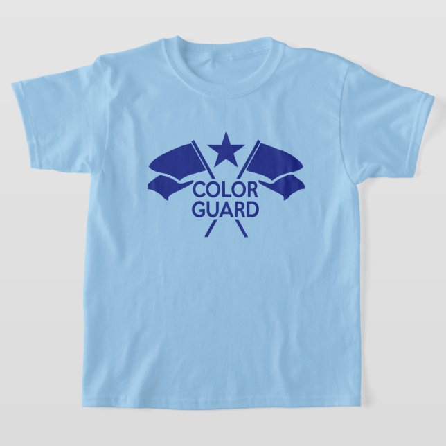 T-shirt des drapeaux croisés du cavalier de la Gar (Poser)