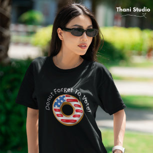 T-shirt Des élections drôles mais oublions de voter sombre