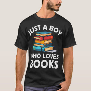 T-shirt Des enfants juste un garçon qui aime les livres