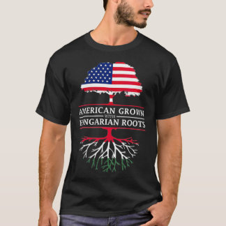 T-shirt Des femmes américaines grandissent avec des racine