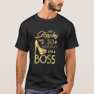 T-shirt Des Femmes Entrant Dans Mon 50E Anniversaire Comme