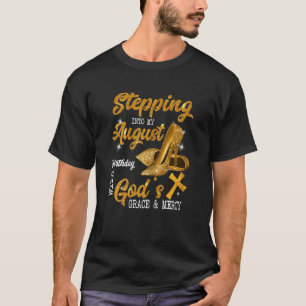 T-shirt Des Femmes Entrent Dans Mon Anniversaire D'Août Av