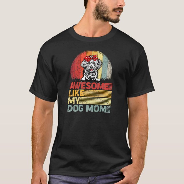 T-shirt Des Femmes Maltaises Perturbées Étonnant Comme Ma  (Devant)