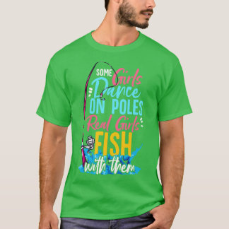 T-shirt Des Filles Dansent Sur Des Polonais De Véritables