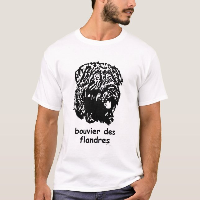 T-shirt DES Flandres de Bouvier (Devant)