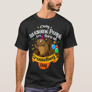 T-shirt Des Gens Impressionnants Nés Sur Le Jour De La Mar
