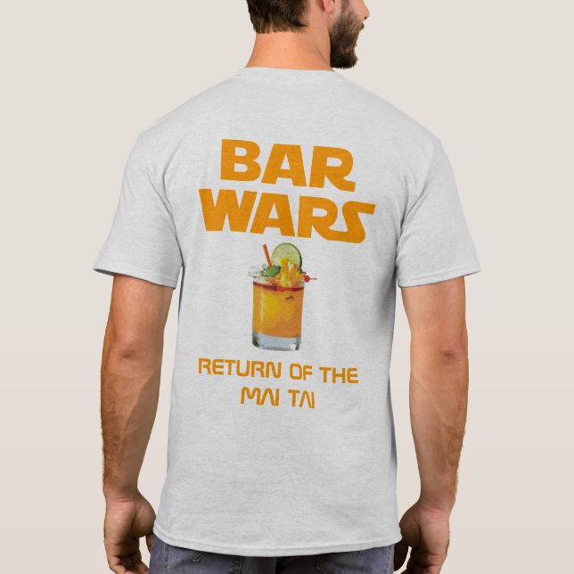 T-SHIRT DES GUERRES DE BARRE (Dos)