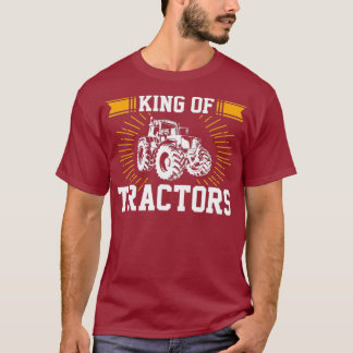 T-shirt Des Hommes Cool Terres Agricoles Dit Roi Des Tract