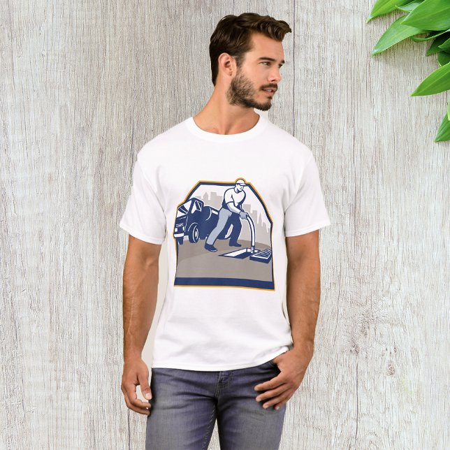 T-shirt des hommes du chirurgien-drainage (Créateur téléchargé)