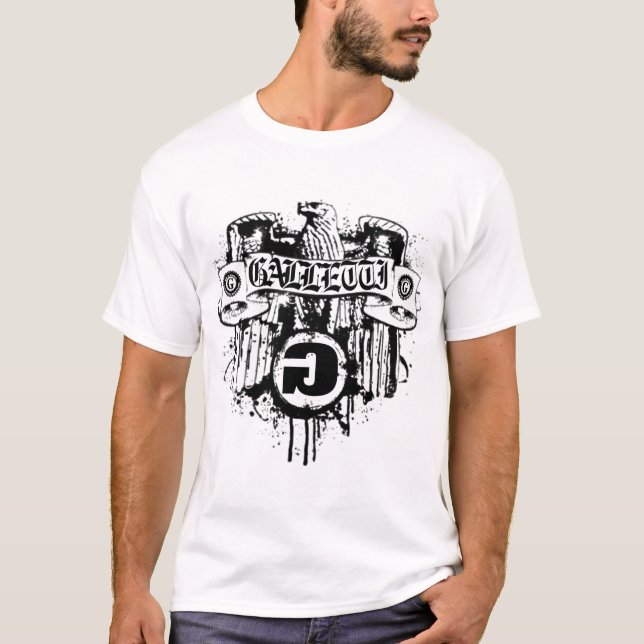 T-SHIRT DES HOMMES EDUN DE GALLETTI (Devant)