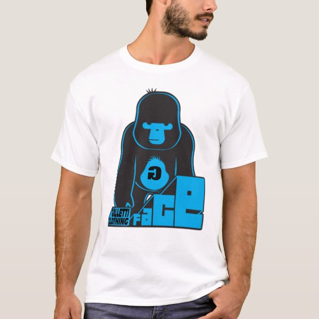 T-SHIRT DES HOMMES EDUN DE GALLETTI (Devant)