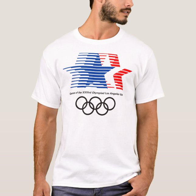 T-shirt des Jeux olympiques d'été 1984 (Devant)