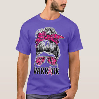 T-shirt Des lunettes de pain maussade portent un cancer du