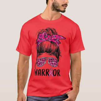 T-shirt Des lunettes de pain maussade portent un cancer du