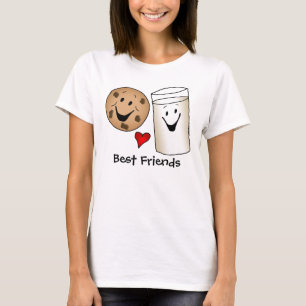 T-shirt des meilleurs biscuits et caricatures de l