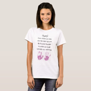 t-shirt des mères Oops ! Désolé Mammy Personnalisé