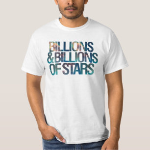 T-shirt Des milliards d'étoiles