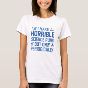 T-shirt Des mondes scientifiques horribles