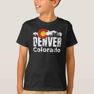 T-shirt des monts Denver Colorado