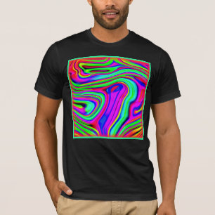 T-shirt Des Motifs de néon colorés. Commandez dès maintena