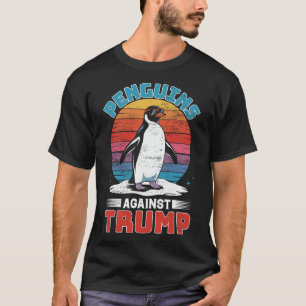 T-shirt Des pingouins contre Trump Des Pingouins Flippers 
