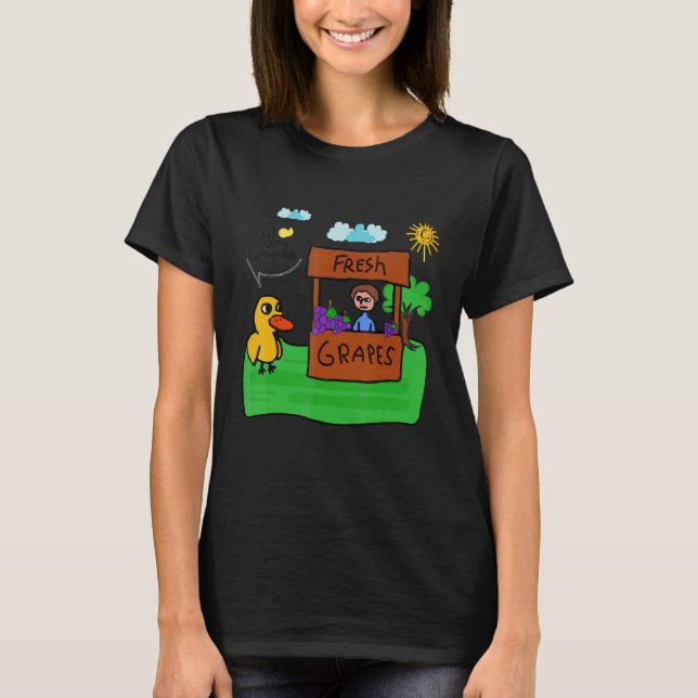 T-shirt Des Raisins Fraîches Ont N'Importe Quelle Citronad (Devant)